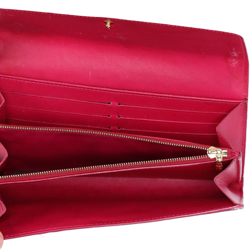 Louis Vuitton Sarah Monogram Ikat Wallet M90022 Rose Indian Pink